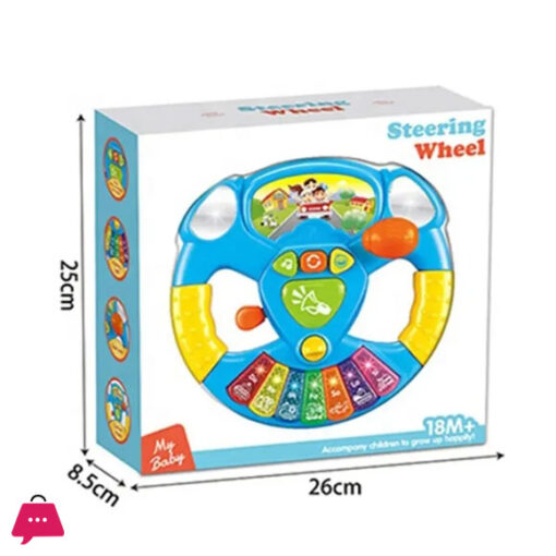 Baby Electric Steering Wheel With Sound Toy For Kids