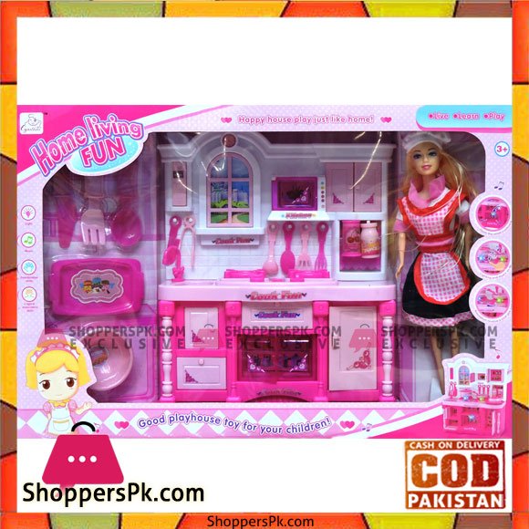 buy barbie kitchen set