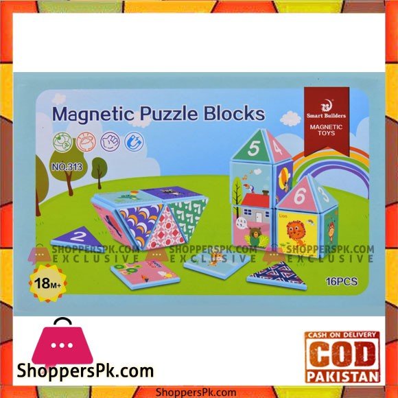 magnetic puzzle blocks