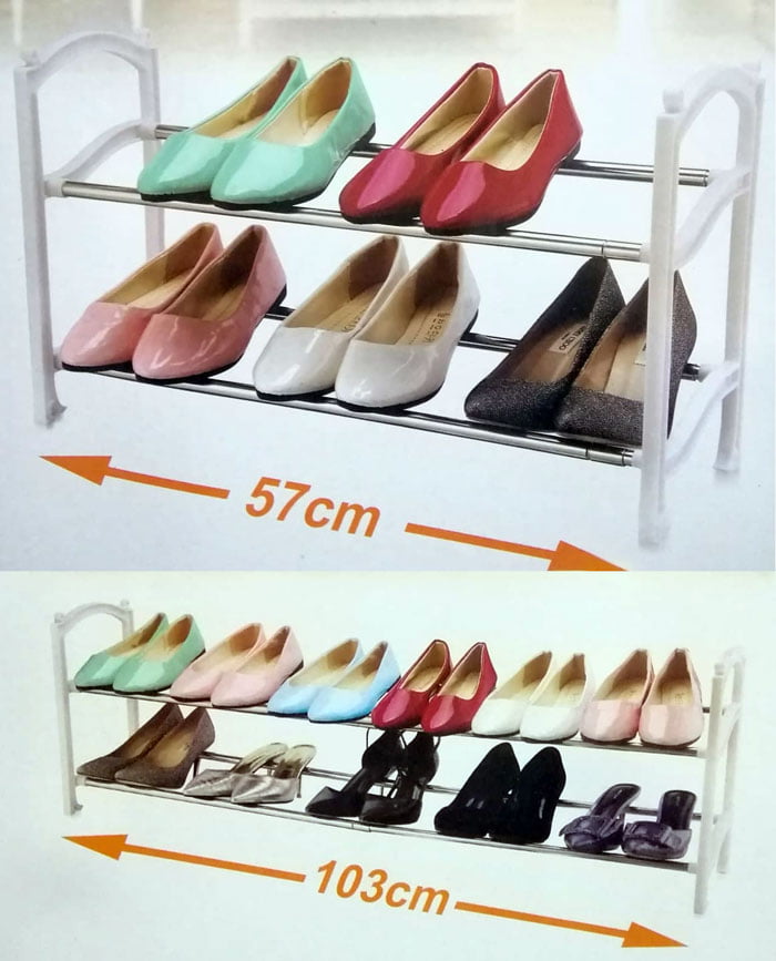 Buy 2 Tier Expandable Shoe Rack At Best Price In Pakistan