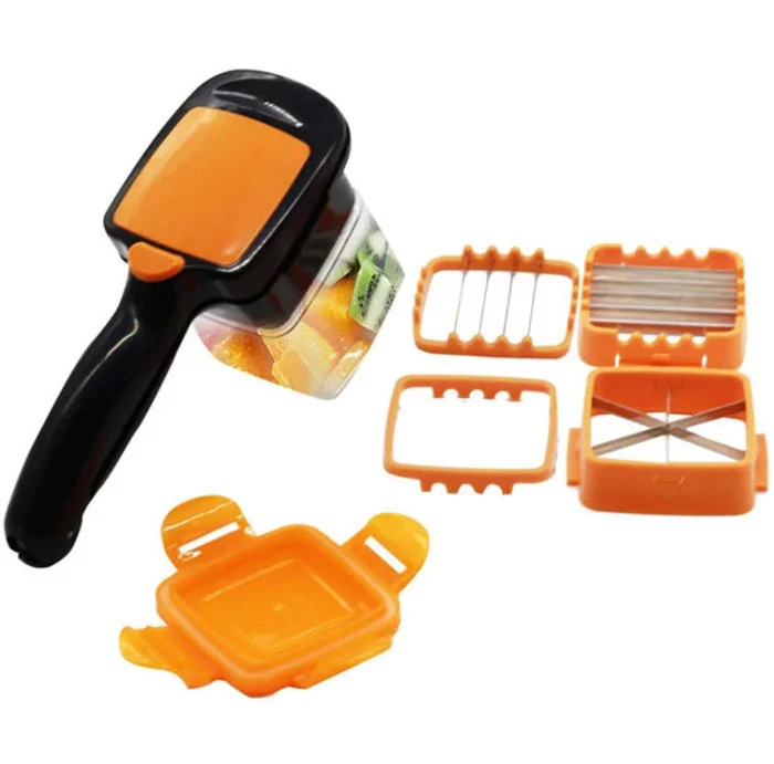 5 in 1 Nicer Dicer Quick Fruit Vegetable Cutter Set in Pakistan