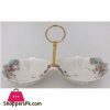 Angela 2 Compartment Serving Dish - BRD141