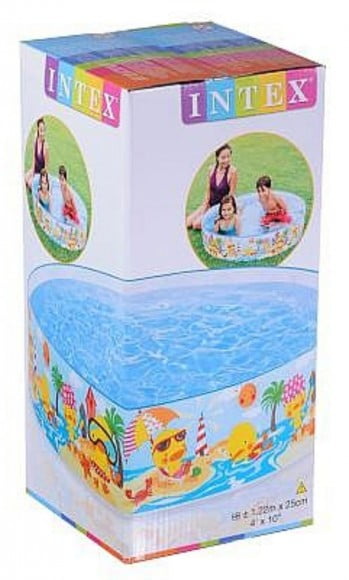 Intex 4 Feet Duckling Snapset Pool Multi Colour - 58477 in Pakistan