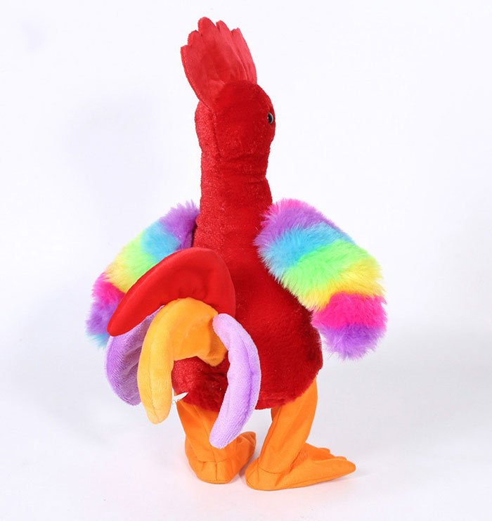 screaming hei hei plush