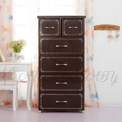 4+2 JUMBO DRAWER EUROPEAN COFFEE BROWN NA-665822-in-Pakistan