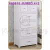 4+2 JUMBO DRAWERS PEARL WHITE 665816-in-Pakistan