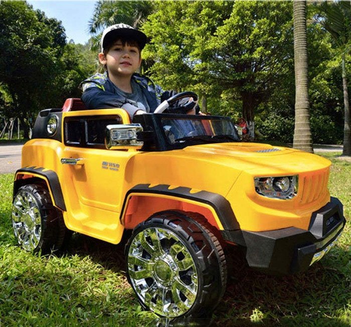 Buy Kids Ride on Car Electric 4 X 4 Hummer with Swing LNH 8101 at Best