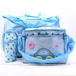 MOTHER BAG JEANS CUTE BOTTON 3PCS SET M&B-in-Pakistan