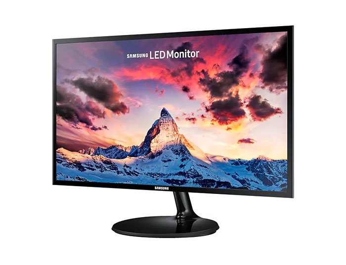 Samsung S24F350 24″ Black LED Monitor Full HD with Super Slim Design – Open Box