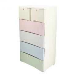 4+2 DRAWERS BLUE/WHITE PLAIN MULTI 6025-in-Pakistan