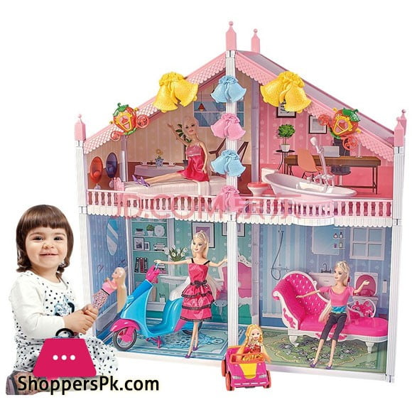 barbie toy house set