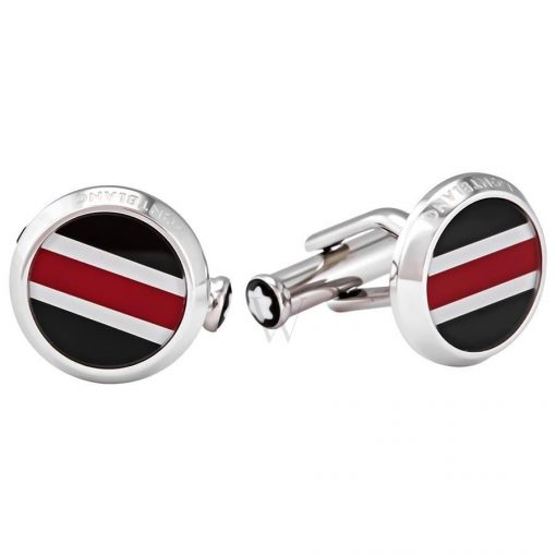 MONTBLANC Urban Spirit Racing Round Cufflinks (118596)