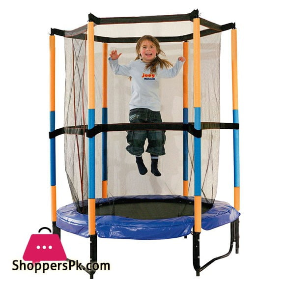 Fun Fit Trampoline With Enclosure Safety Net 5 Feet