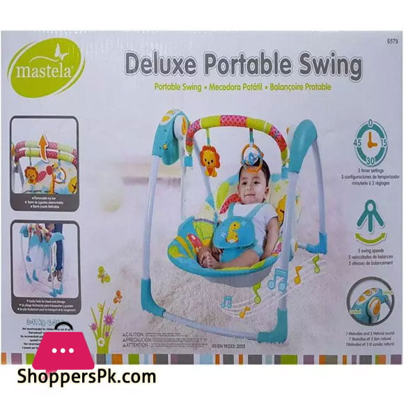 Mastela Deluxe Portable Baby Swing