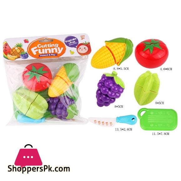 fruits cutting play toy set