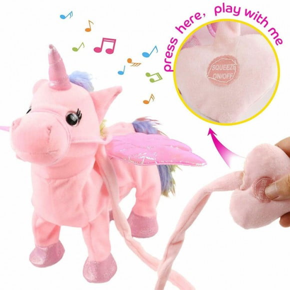 walking musical unicorn