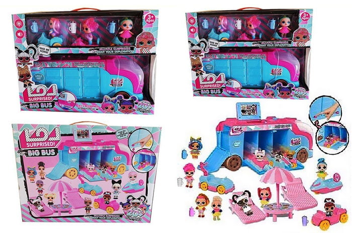 camper van lol dolls