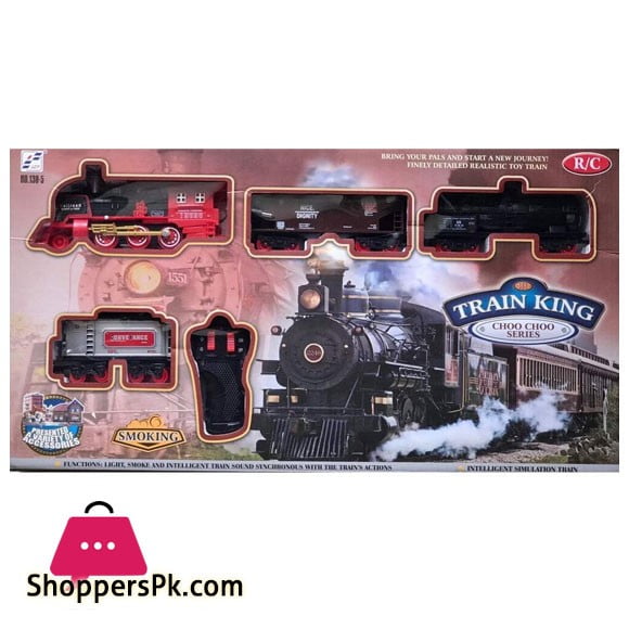 real smoke train set