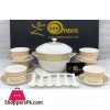 21 Pieces New Bone China Soup Set