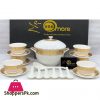 21 Pieces New Bone China Soup Set