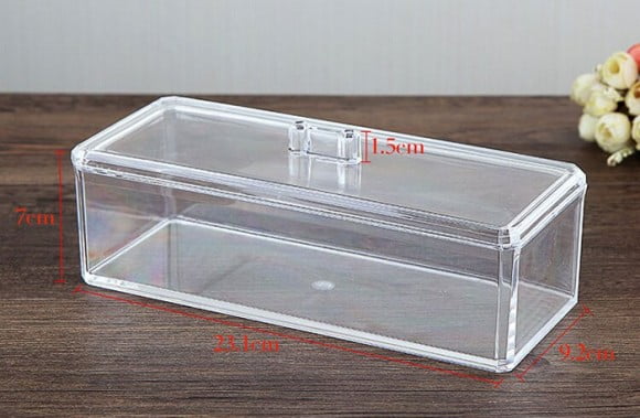 Acrylic Box with Lid Organizer in Pakistan