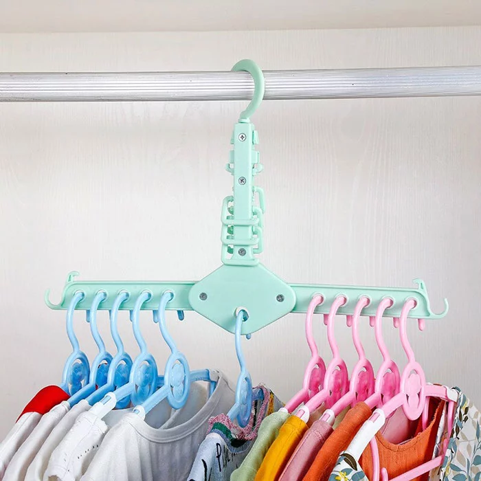 Multifunctional Magic Hook Hanger Space-saving 5 Holes Hanger