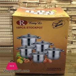 https://www.shopperspk.com/wp-content/uploads/2020/10/Rong-Li-Stainless-Steel-Casserole-Stock-Pot-Set-10-Pcs-247x247.jpg.webp