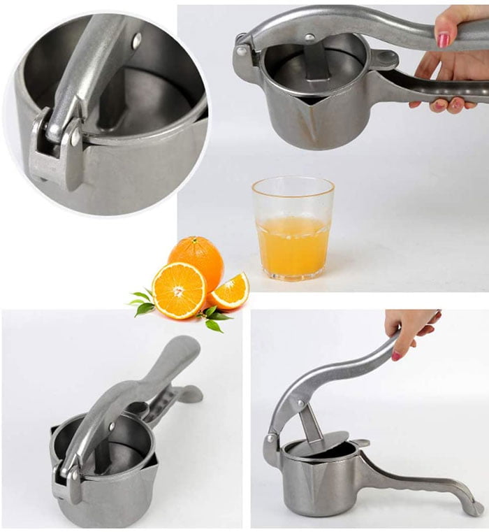 Buy Aluminum Alloy Manual Juicer Pomegranate Juice Squeezer Pressure ...