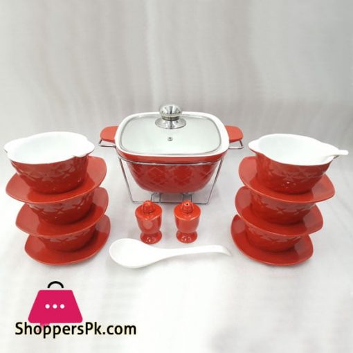 Soup Set 24 Pcs New Fine Bone China