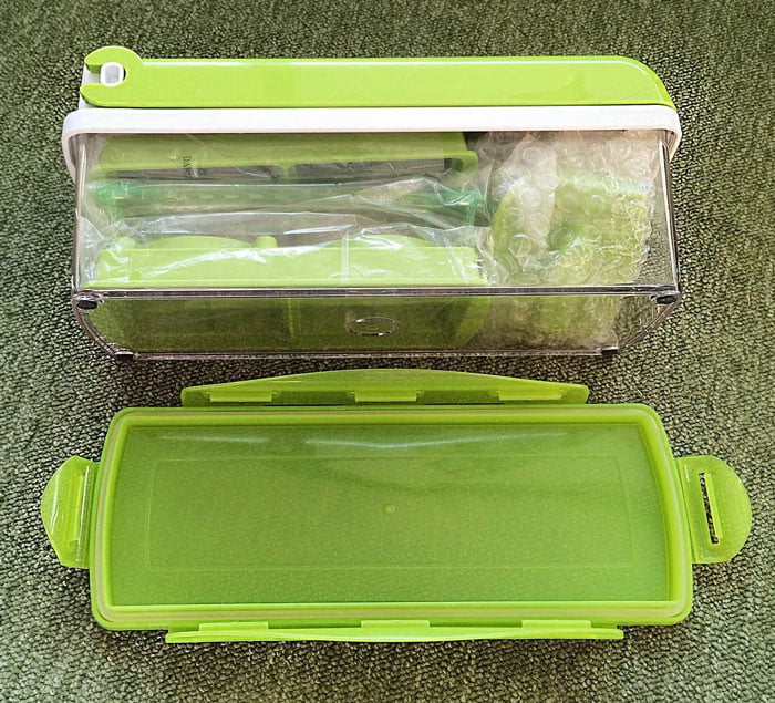 Genius Nicer Dicer Plus Original Multi-accessory with 1 Peeler for Cutting / Chopping / Slicing / Grating