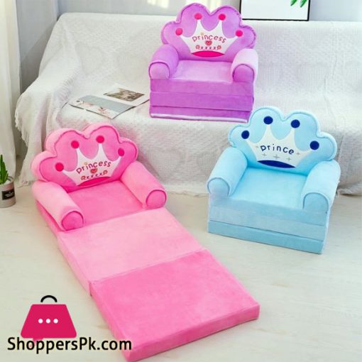Princess Child Armchair Fold Sofa Cartoon Seat Sofa Washable