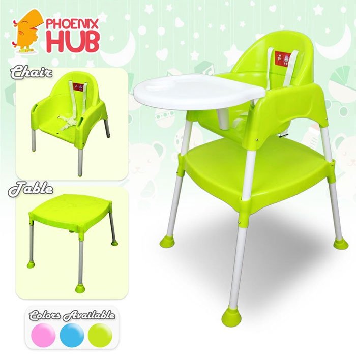 Buy 2 in 1 Baby High Chair Converts to a Chair and Table 8850 at Best Price in Pakistan