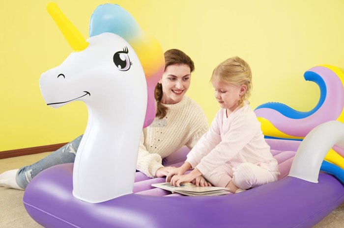 unicorn air mattress walmart