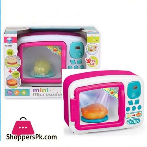 kids Play Cooking Toys Mini Microwave Oven for Kids