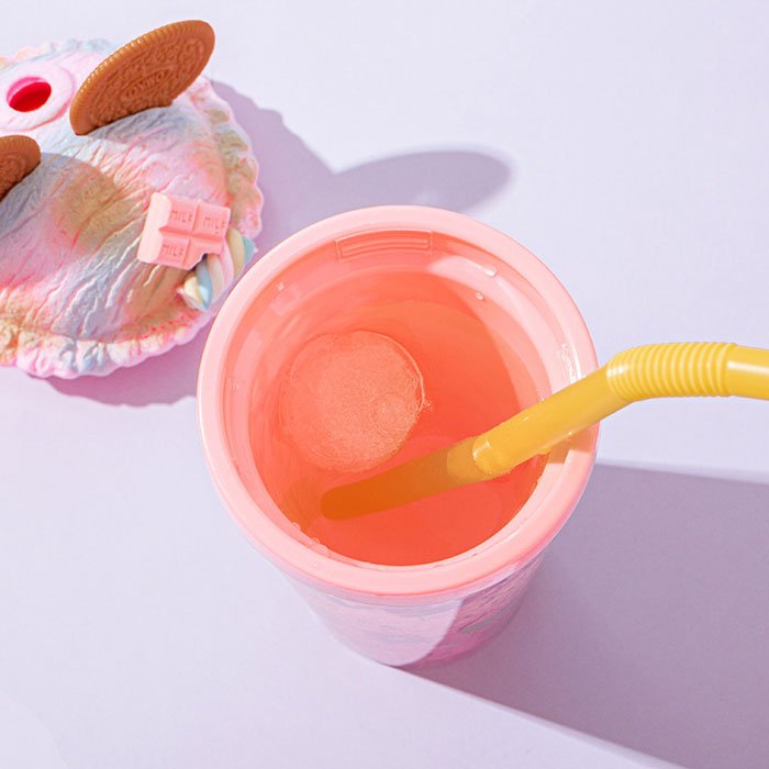 Tumbler - Cookie Mouse Ear Sweets Rainbow (Pink)