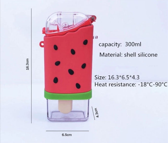 Ice Pop Shaped Canteen Bottle For Water 300-ML