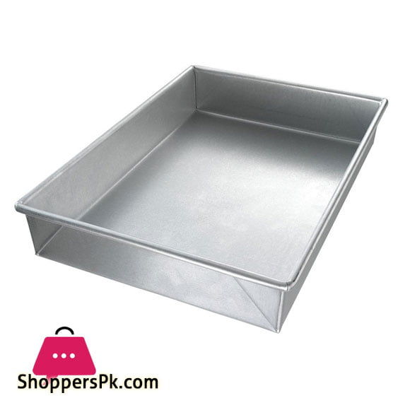 DecoPac decopac 10 inch cake pan, 16 gauge aluminum round baking tin, 10