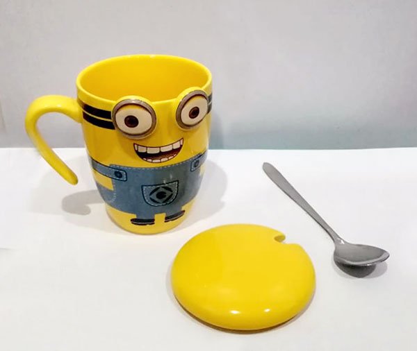 Buy High Quality Ceramic Minion Mug With Spoon One Piece at Best Price ...