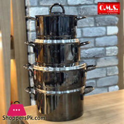 Korkmaz Alfa Cookware Set of 9 Pieces - A1660 ShoppersPk.com