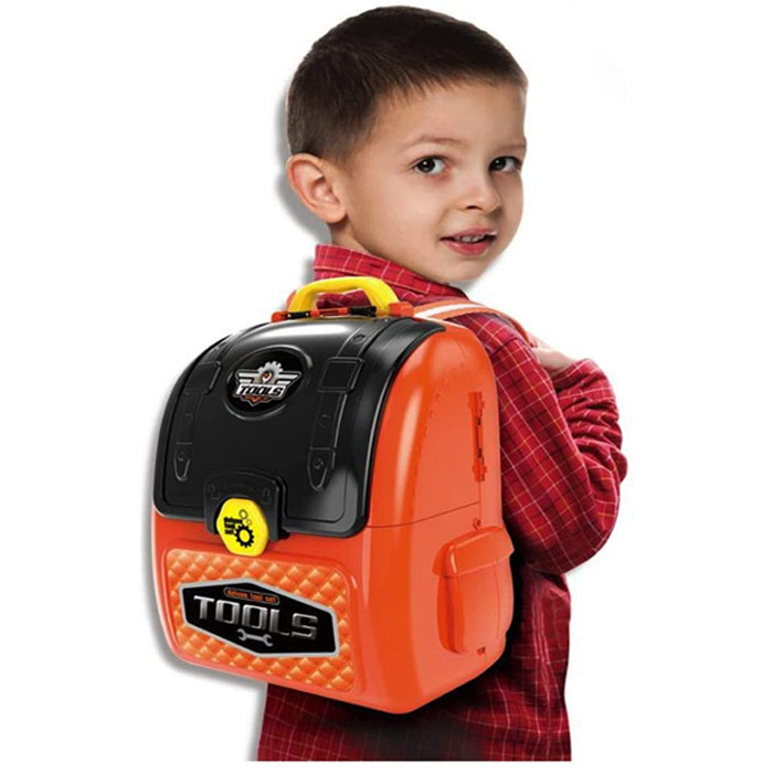 Construction Toy with Tool Box Kids