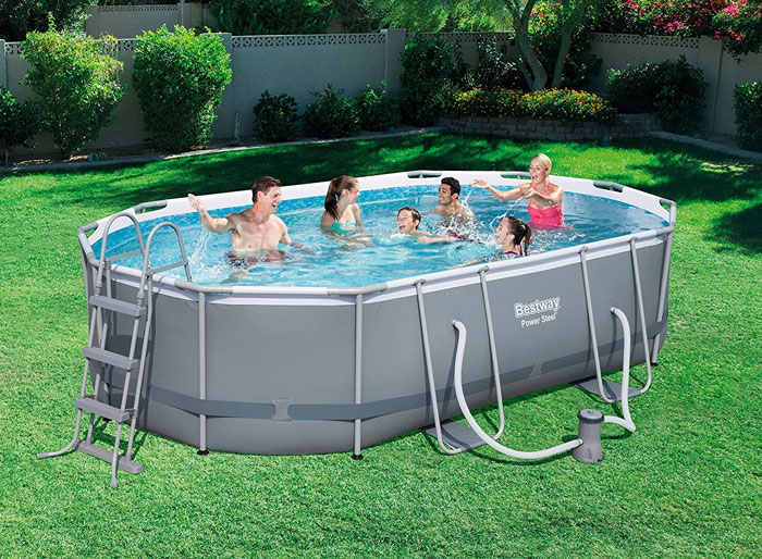 Bestway - Pond Oval Swimming Pool - 56448 in Pakistan