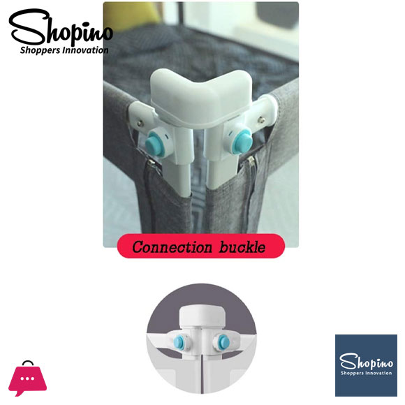 Shopino Baby Safety Bed Rail Double Lock ( Multi-Sided Connector ) 1-Pcs