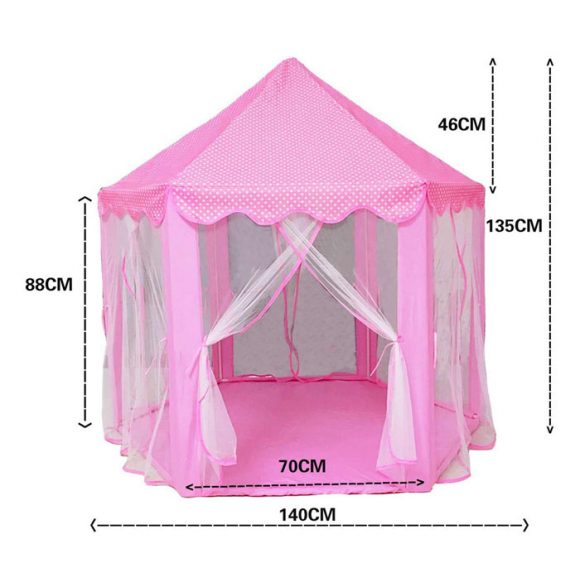 Princess Castle Indoor Outdoor Fairy House Kids Play Tent in Pakistan