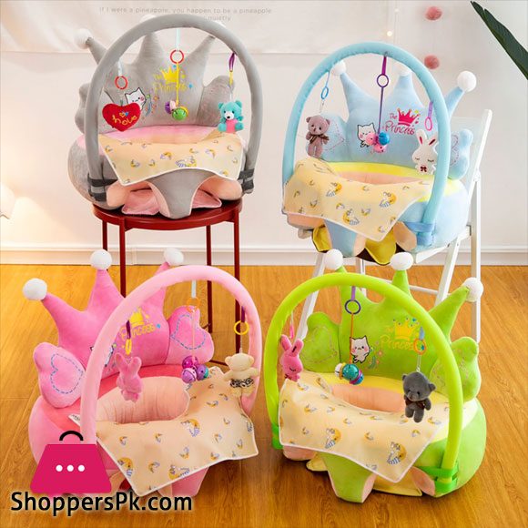 Sofa Set Support Seat Cover Baby Plush Chair Cartoon Learning Sit Plush Chair 0 - 3 Years Kids