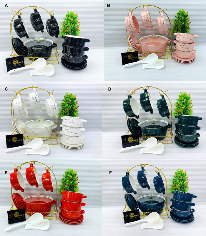 Soup Set 22 Pcs ( 6 Person Serving ) - 2822