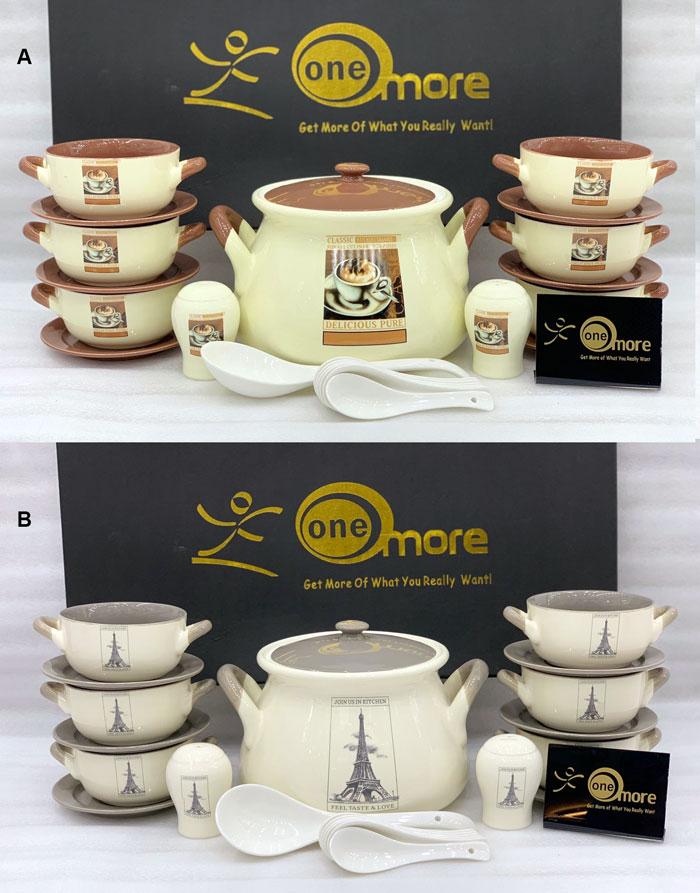 Soup Set 23 Pcs (6 Person Serving) - 1030