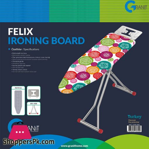Granit FELIX Ironing Board Turkey Made - 3002