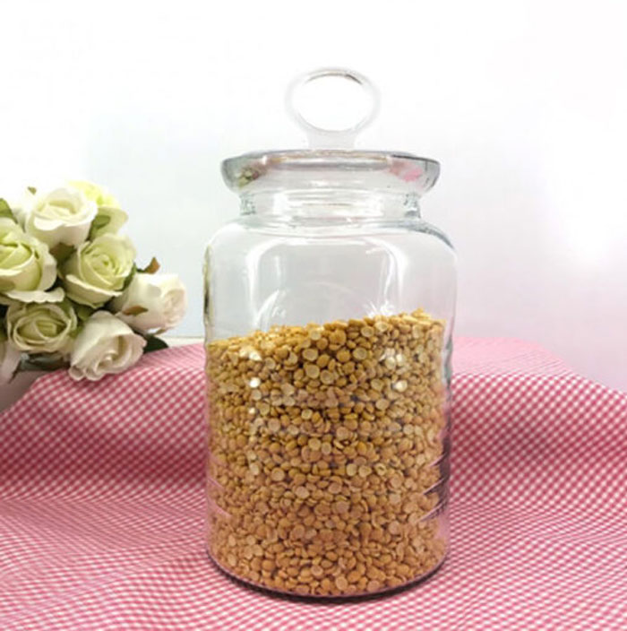 Buy rustic glass jar size 4 .1954 at best price in Pakistan | Limon Kitchen  Ware