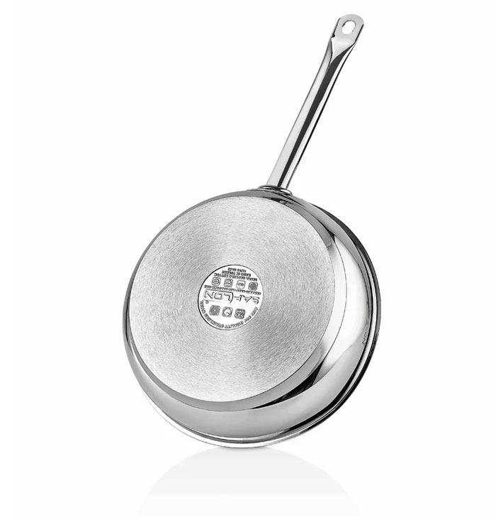 Buy Saflon Safinox Flavia Stainless Steel Deep Cooking Pot + Steel Lid  Induction Ready and Dishwasher Safe - 26 CM at Best Price in Pakistan