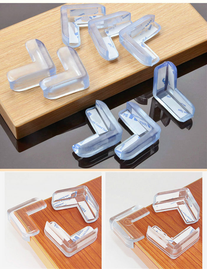 4 Pcs/Pack Baby Safety Corner Table Corner Protector Furniture